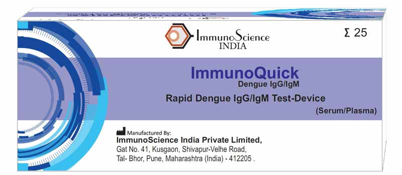 Rapid Dengue IgG/IgM Antibodies Test - Device