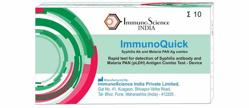 Rapid Malaria PAN + Syphilis Ab Combo Test - Device