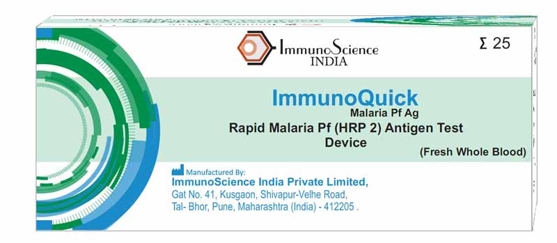 Rapid Malaria Pf(HRP2) Antigen Test - Device